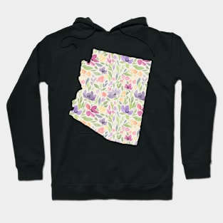 Arizona Silhouette Florals Hoodie